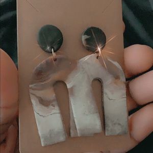 $15 Polymer clay earrings HANDMADE